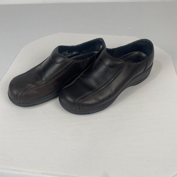 Dansko‎ Womens Size 40 Slip On US 9.5-10 Clog Shoes Brown Nurse Slip Resistant - Picture 15 of 15